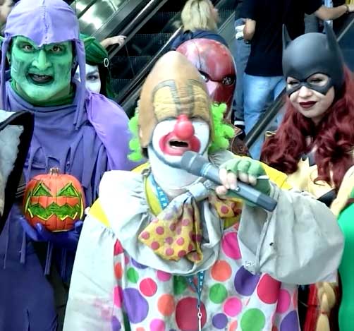 yucko the clown at comic con